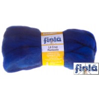 Lã Penteada Merino Azul Royal