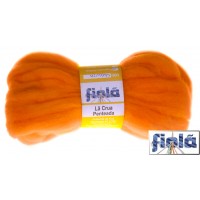 Lã Penteada Merino Laranja