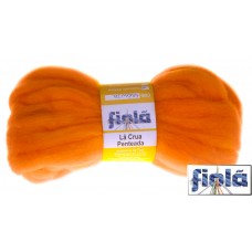 Lã Penteada Merino Laranja