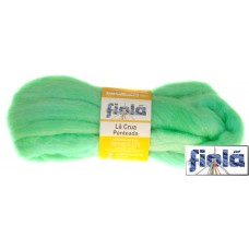 Lã Penteada Merino Verde Água